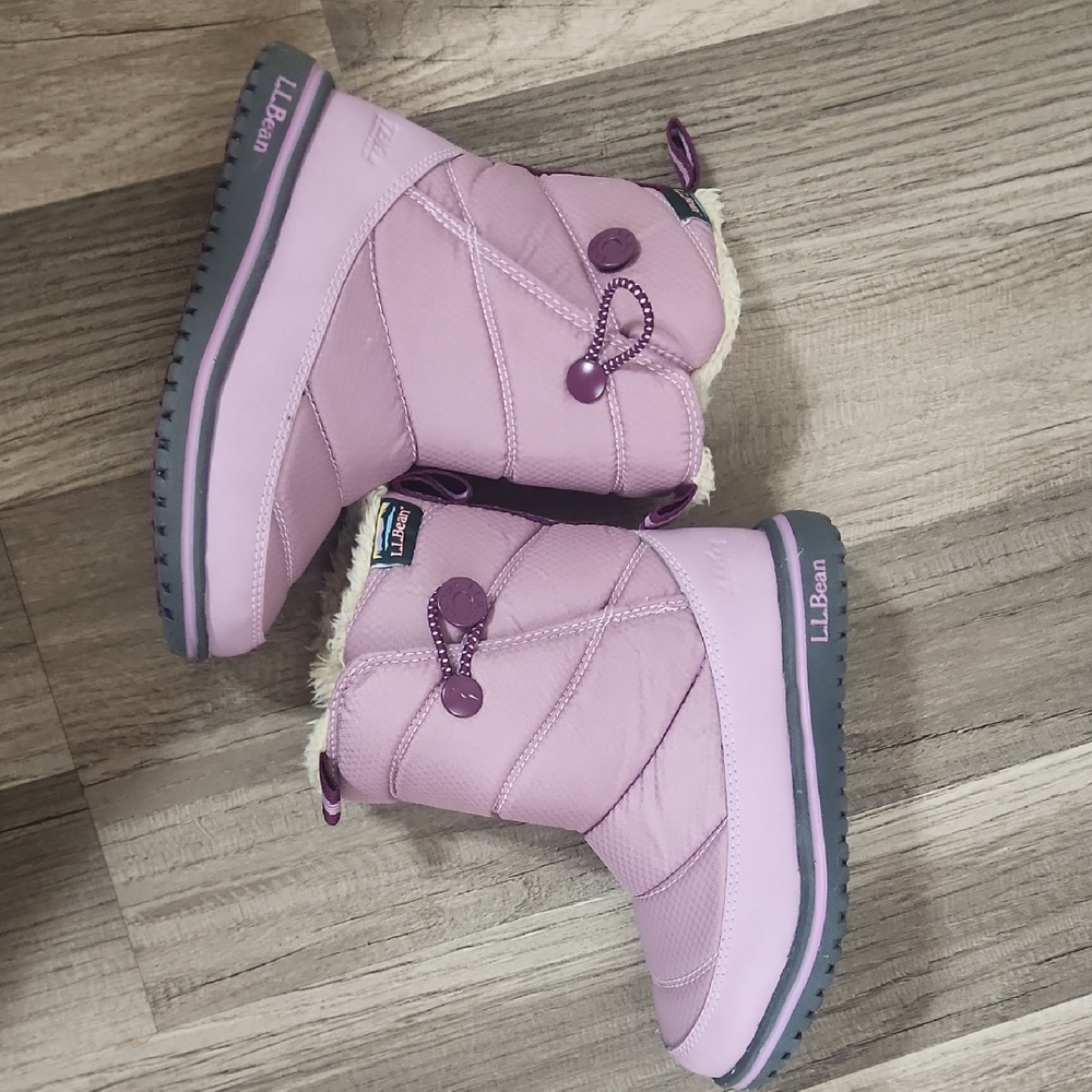L.L. Bean Kids' Lavender Snow Boots